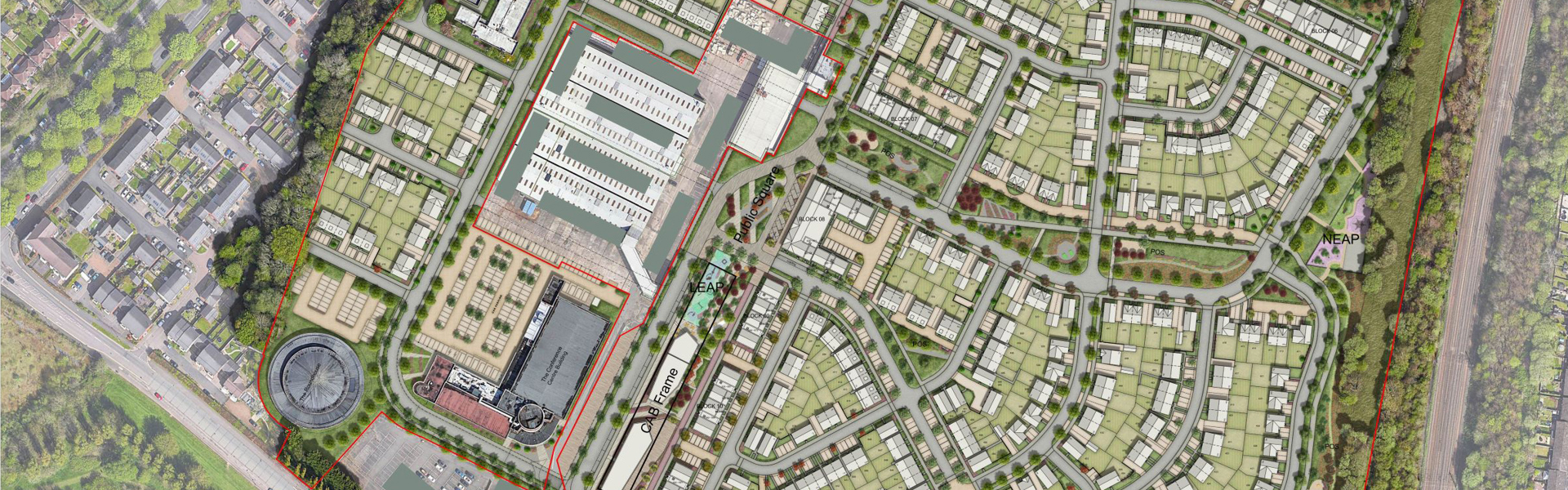 Longbridge Site Plan